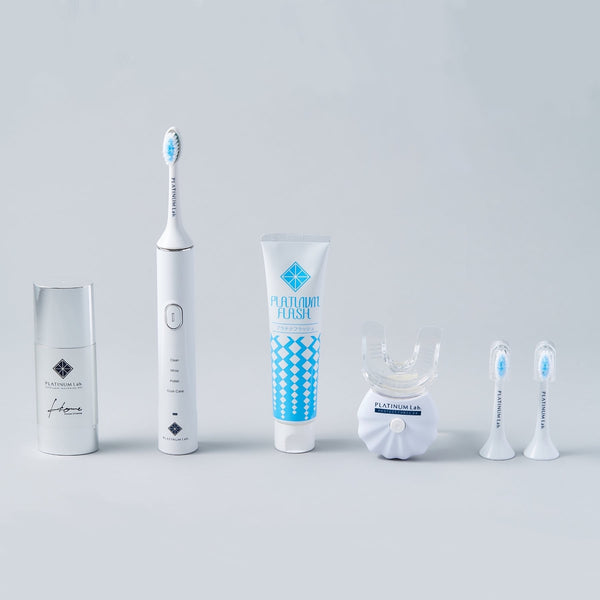 【当店１番人気！３ヶ月コース】～本気で白くしたい方の、PLATINUM Lab.自宅おこもりホームホワトニングセット～